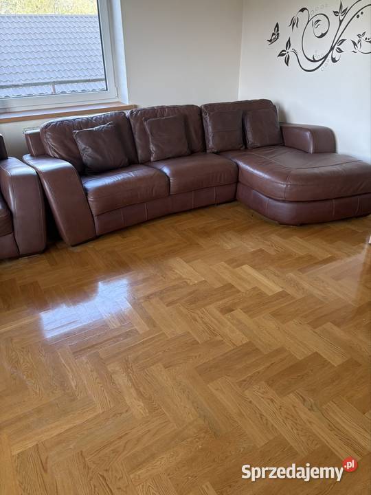 Sofa z fotelem z firmy włoskiej Violino małopolskie Raciechowice