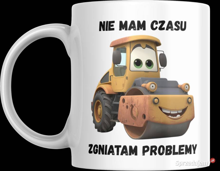 Kubek prezent fana operatora maszyn budowlanych dolnośląskie Wrocław