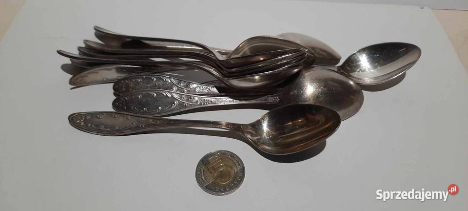 sztućce łyżeczki plater nie czyszczoneK15 Warszawa