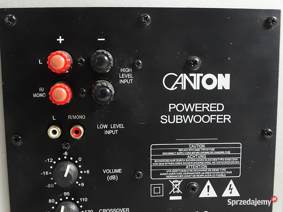 Subwoofer Aktywny CANON M 230 120W Niemiecka