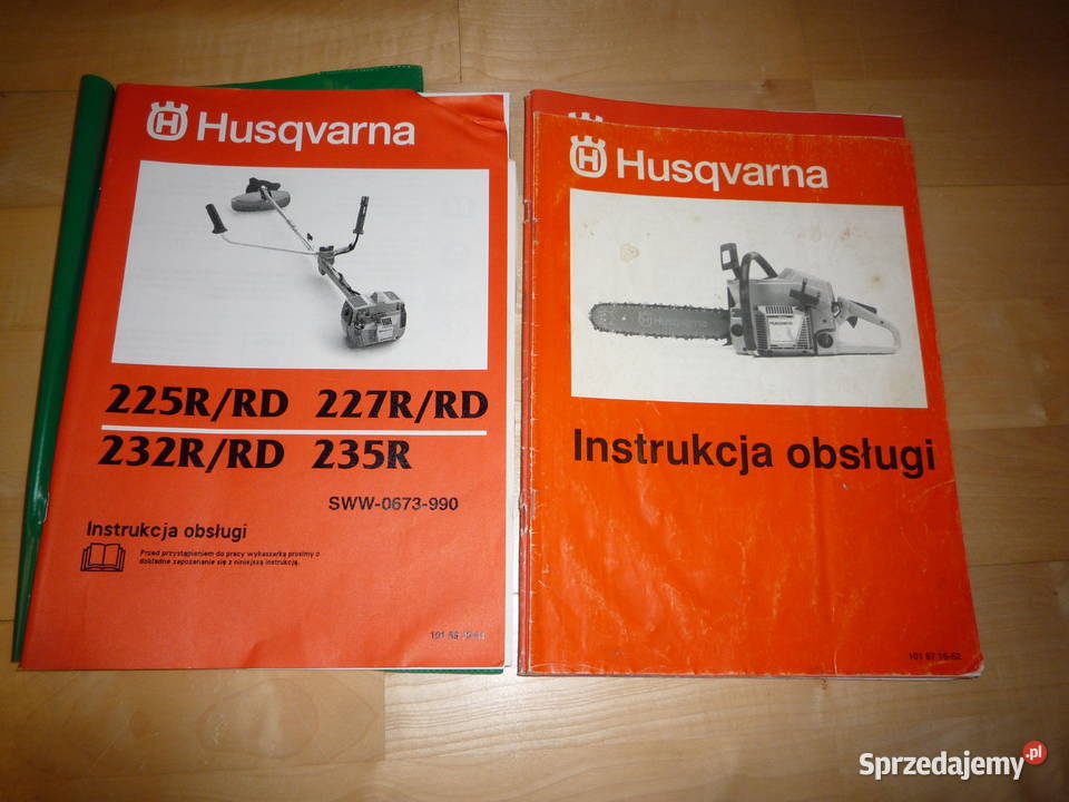 husqvarna 51 55 instrukcja 225 227 232 235 Chmiel