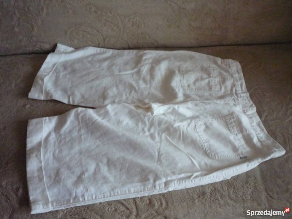 spodenki damskie krótkie białe Spodnie Gdynia