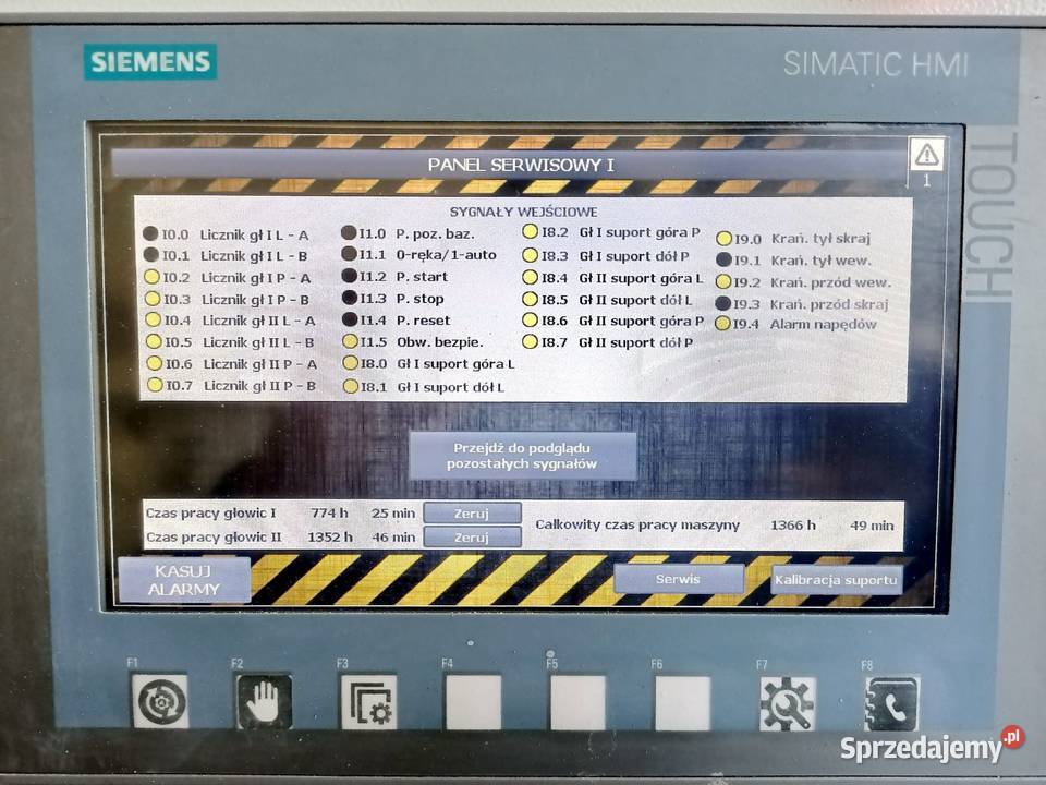 Automat polerski do lakieru frontów meblowych Gizałki