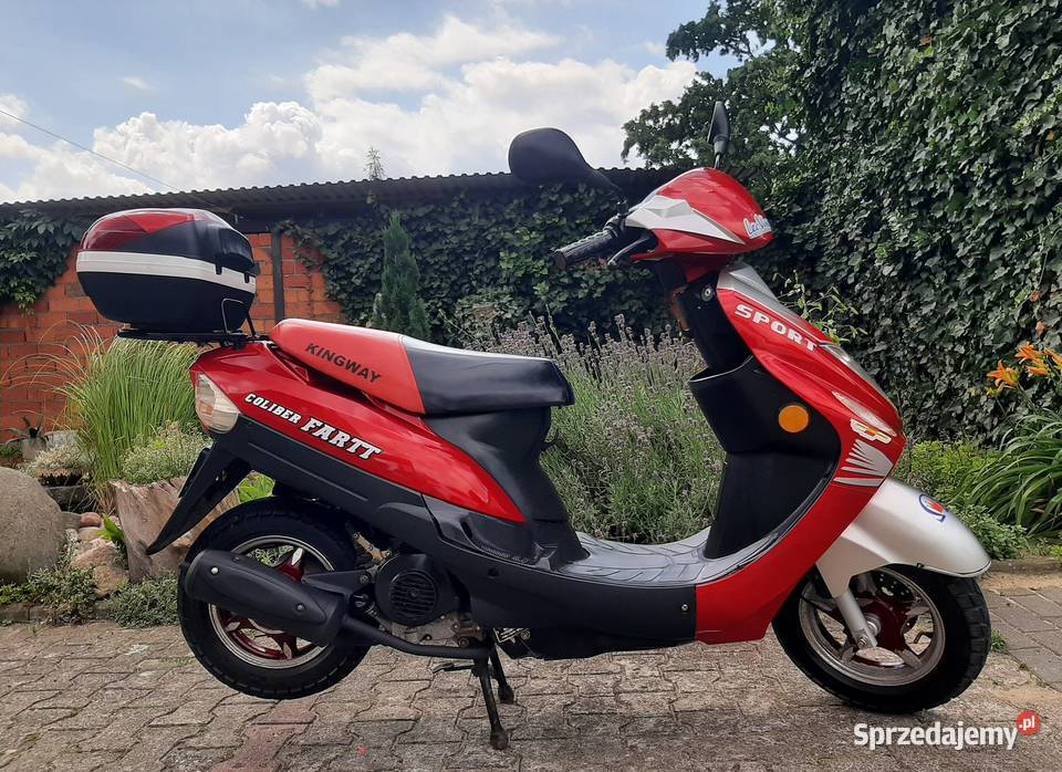 Zadbany skuter Kingway FARTT Coliber 50 4t 2009r Kingway sprzedam