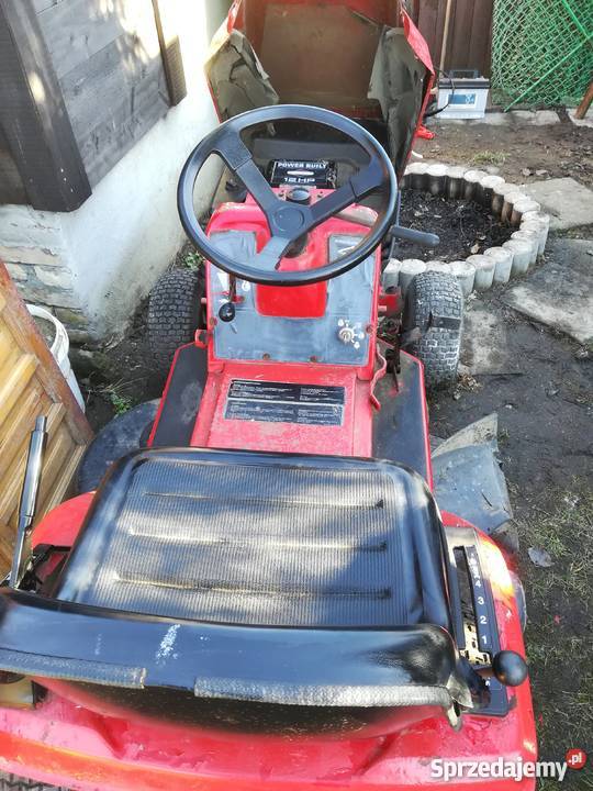 Traktorek kosiarka ecotrac 1239
