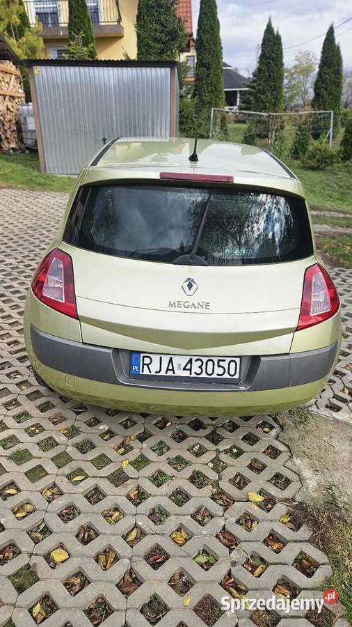 Renault Megane II 19 DCi Rok produkcji 2003 Czudowice