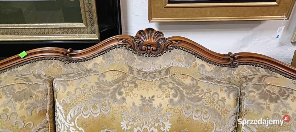 sofa ślicznie zdobiona Bielsko-Biała