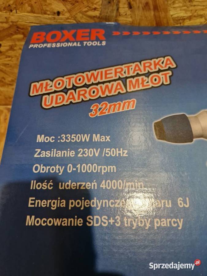 Młotowiertarka udarowa 3350W SDS BX165 Głogowa sprzedam