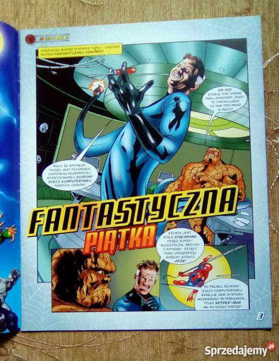 SPIDERMAN BOHATEROWIE I ZŁOCZYŃCY 13 Piszczac