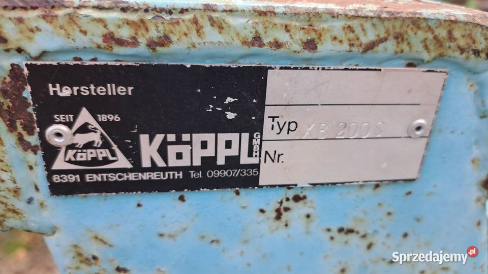 Glebogryzarka Koppl 2m małopolskie