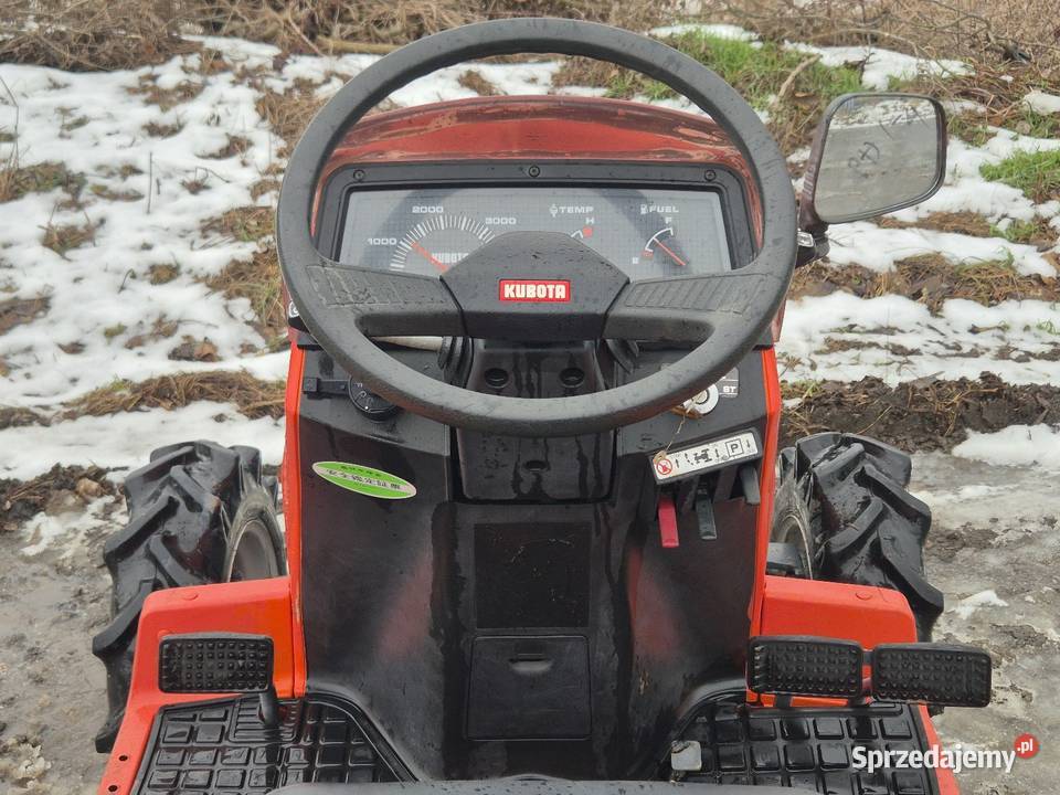 Traktorek traktor KUBOTA X20D 20 44 Wspomaganie Kubota Małuszyn
