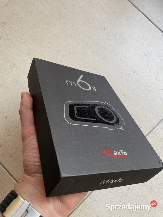 NOWY MaxTo M6S interkom motocyklowy radio Pozostałe Warszawa