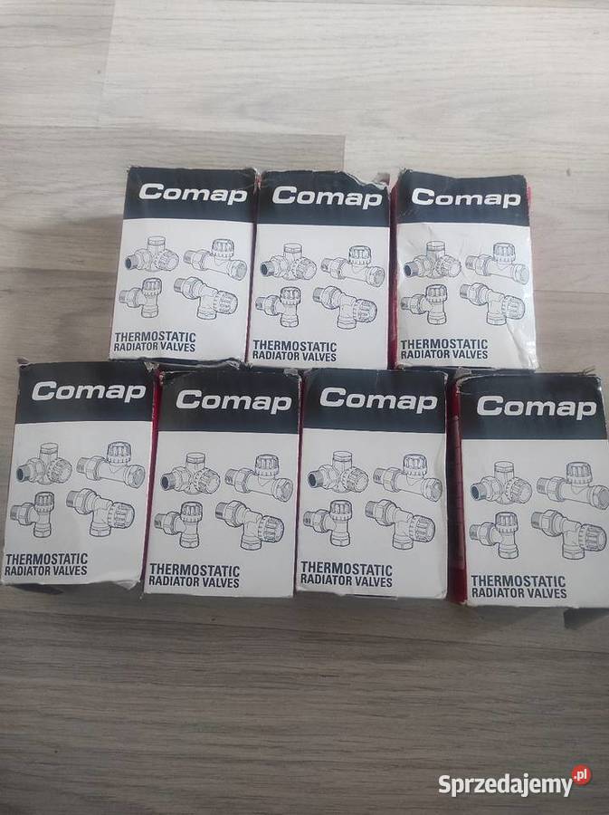 Trójosiowy zawór termostatyczny COMAP R806 z Liszkowice