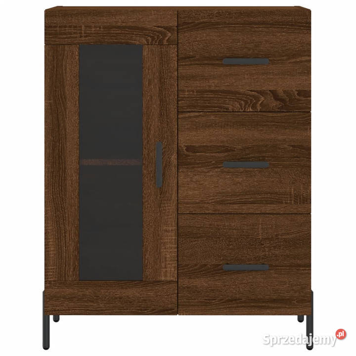 Szafka brązowy dąb 695x34x90 materiał Warszawa