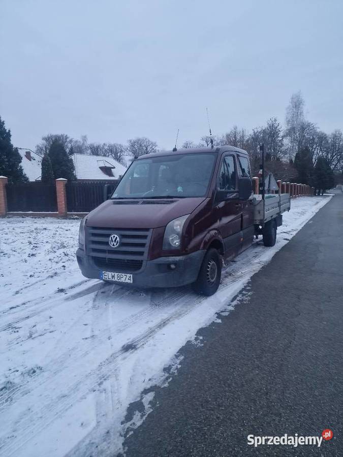 Volkswagen crafter 25tdi doka 7 osób Volkswagen Stryków