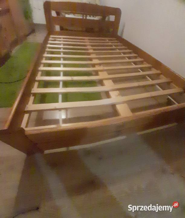 Łóżko 140x200 z materacem 140cm Meble Karpacz