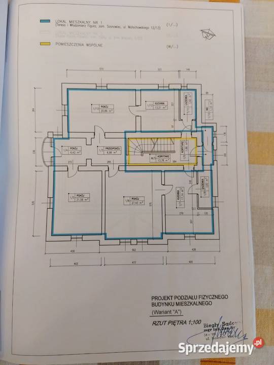 Połowa domu na sprzedaż Cięcina