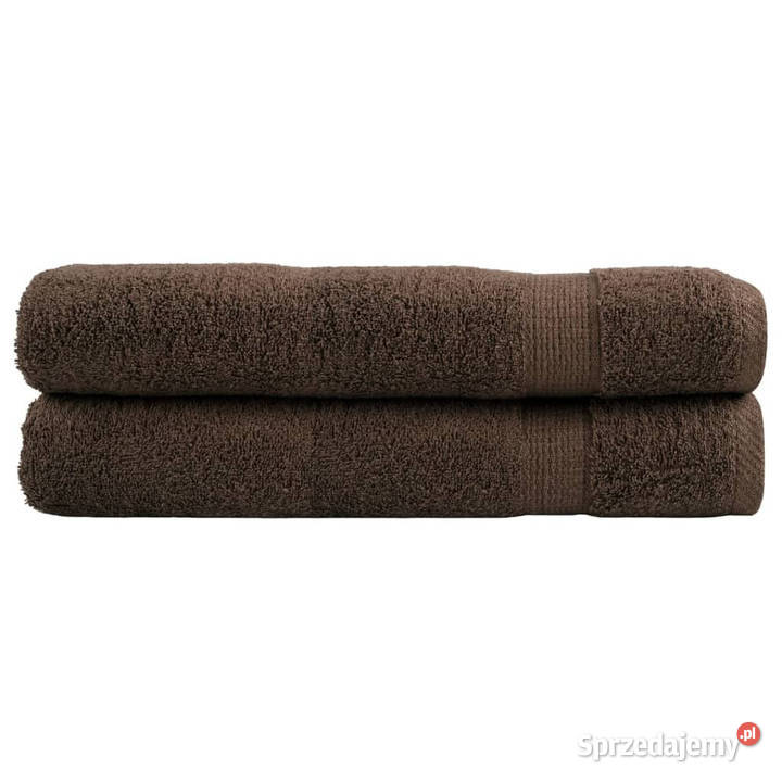 Ręczniki premium SOLUND 2 brązowe 80x200 Warszawa