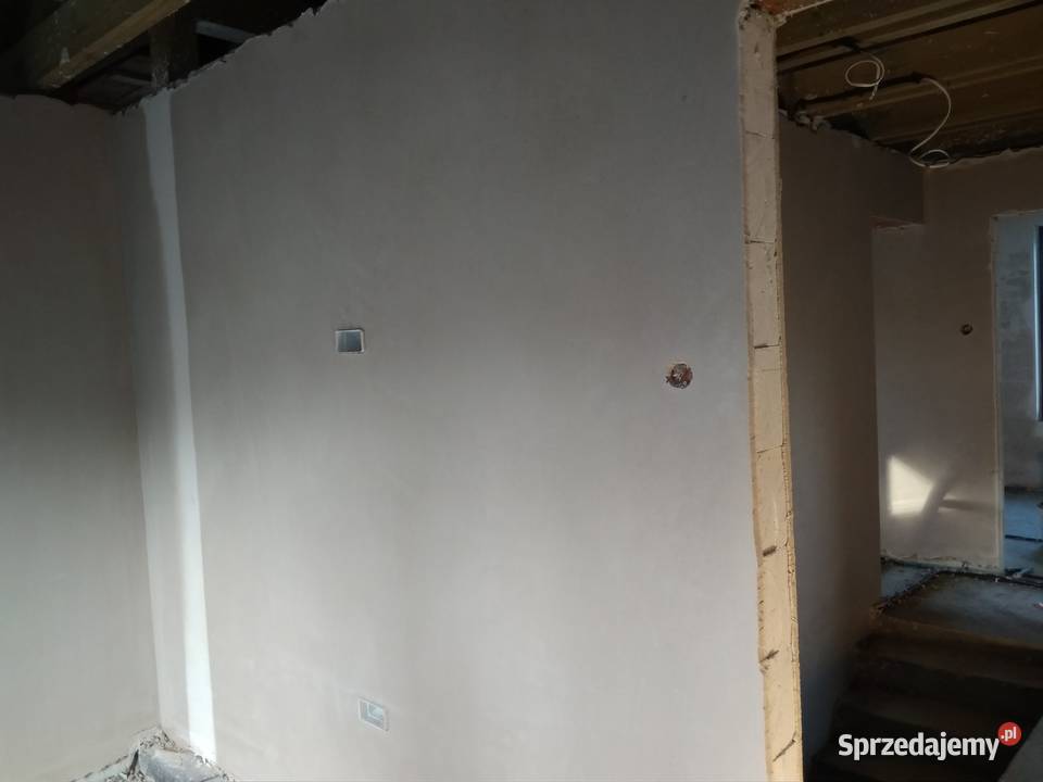 Tynki maszynowe gipsowe śląskie Jaworzno