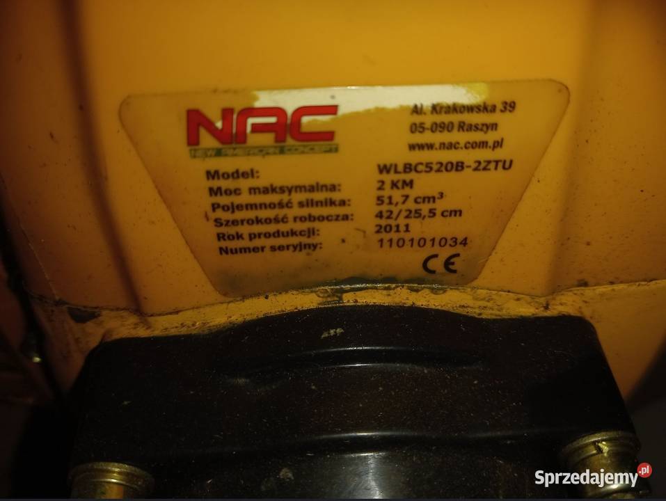Kosa spalinowa NAC Kościan