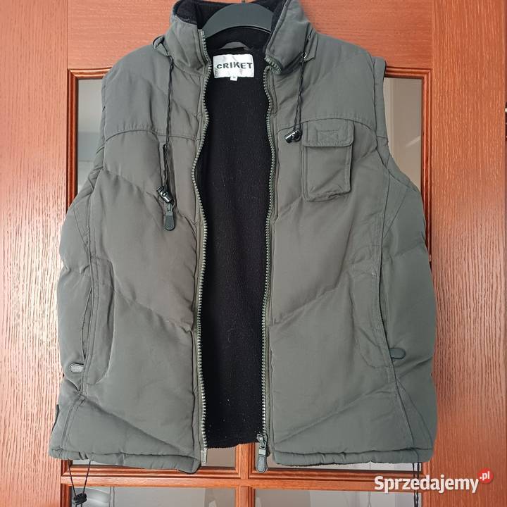 Kamizelka męska ciepła ocieplana gruba M Criket Sieradz sprzedam