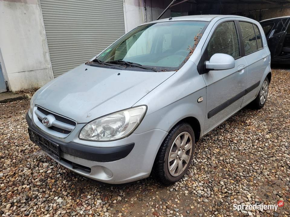 Hyundai Getz Cross 2008 Klima 4 drzwiowy Syców
