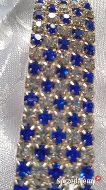 WYJĄTKOWO PIĘKNA BRANSOLETA Z FALSETOWANYCH Piła