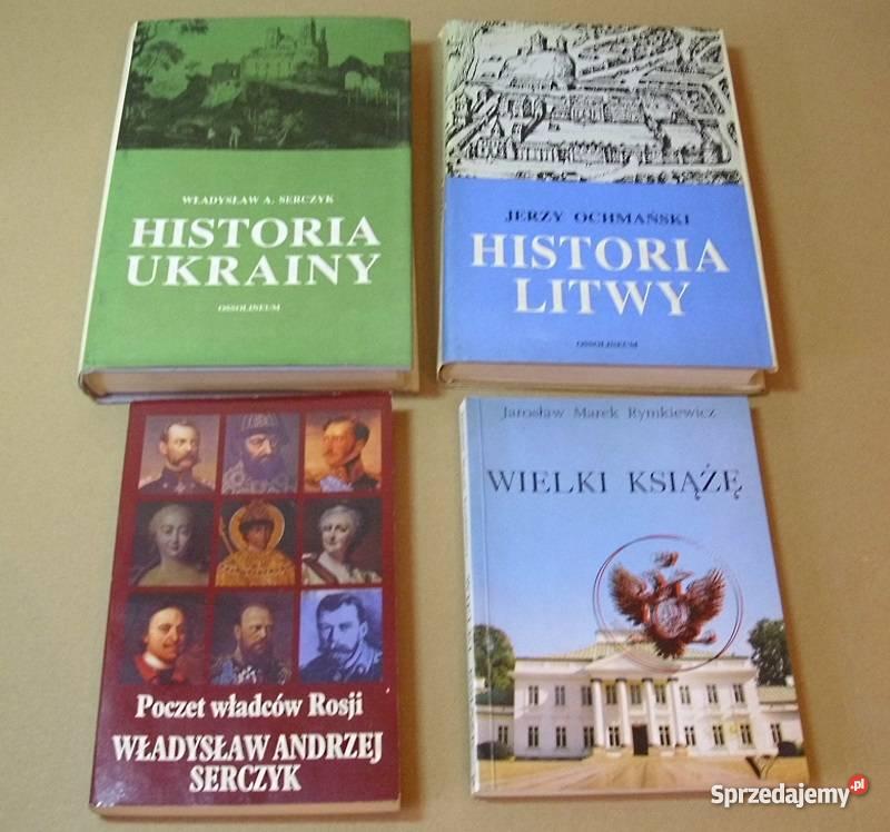 Historia Rosji Litwy Ukrainy Ochrana Romanowowie - Zestaw