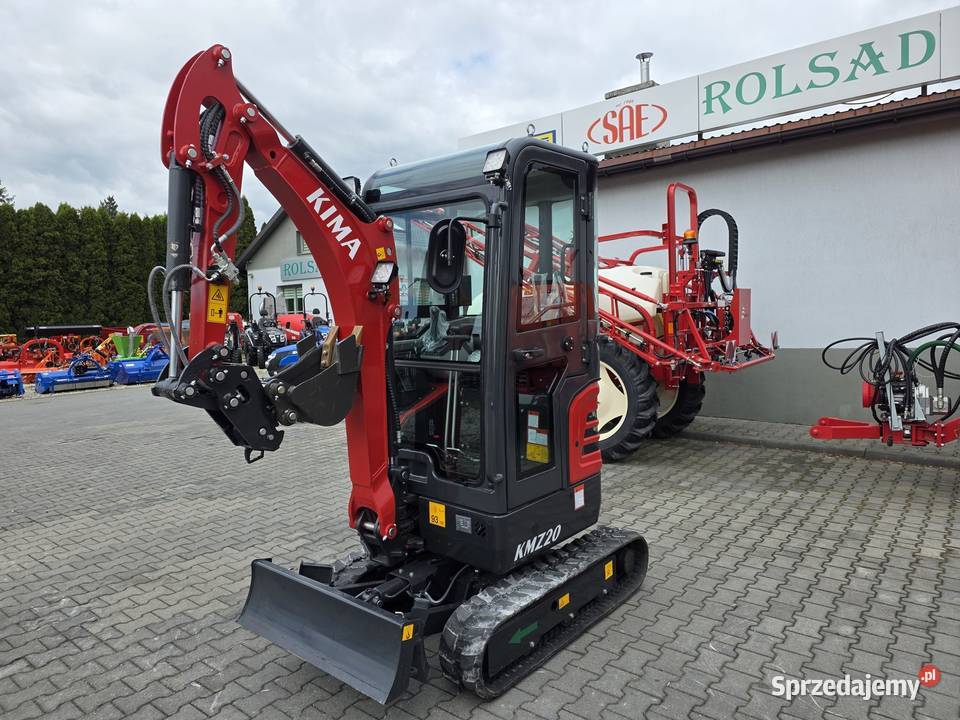 NOWA Minikoparka KIMA KMZ20 silnik KUBOTA Rawa Mazowiecka