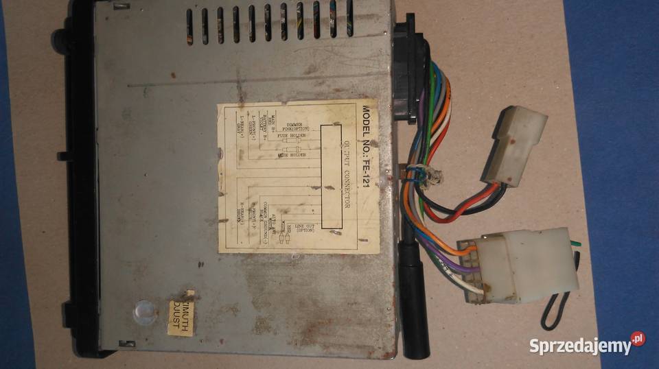 Radio samochodowe Futachi Japan model FE121 Warszawa