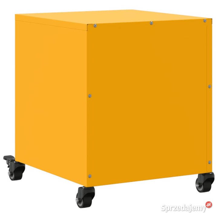 Szafka nocna musztardowa 36x39x435 stal WM846620 Warszawa sprzedam