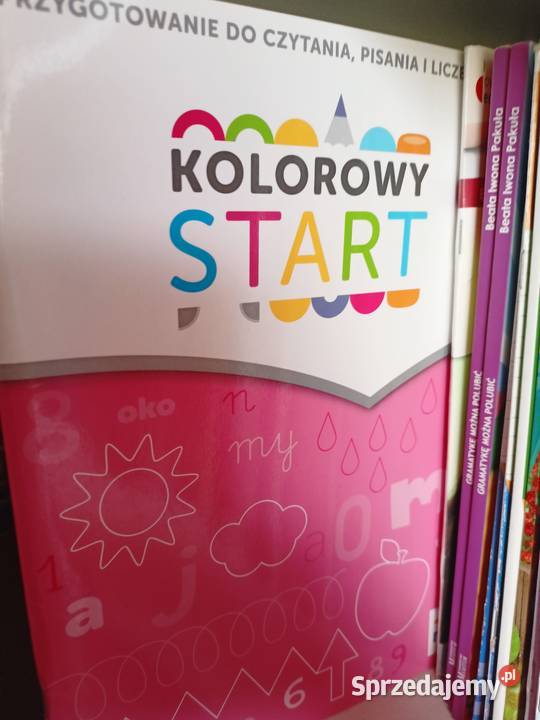 Kolorowy start książki wysyłka Trójmiasto pomorskie Gdańsk