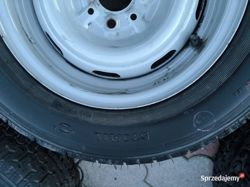Polonez kolo 5 J13 4x98 opona DEBICA D 124 kola Stalowa Wola