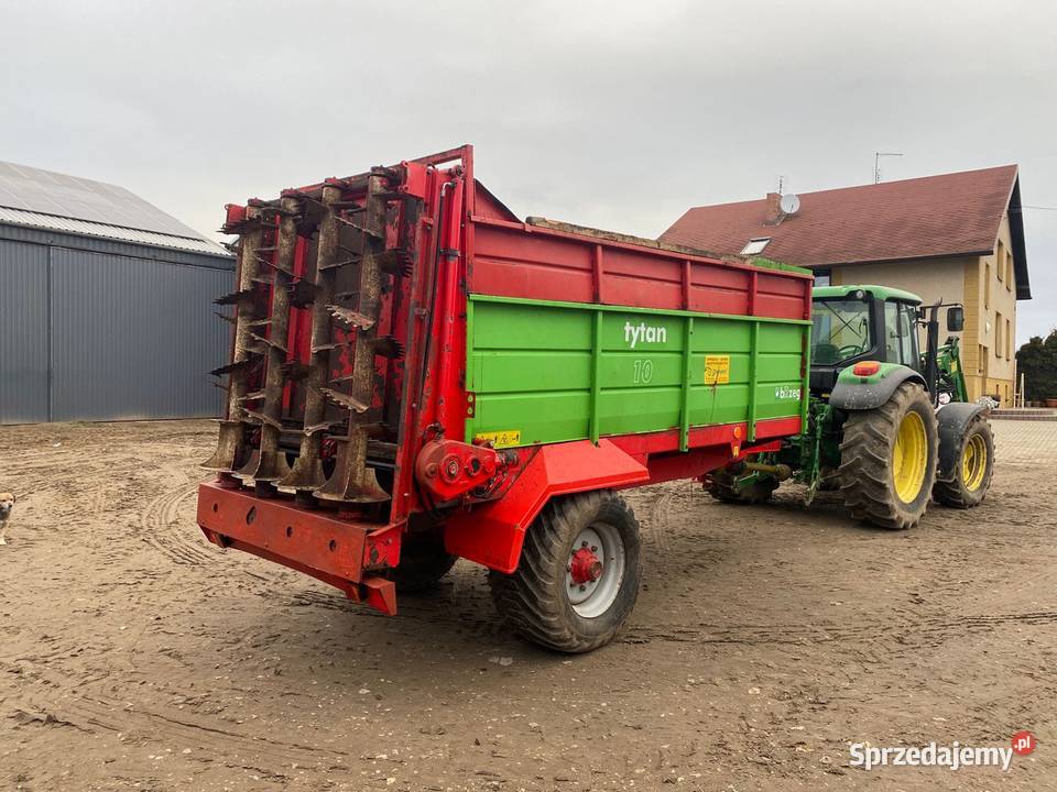 Rozrzutnik obornika Tytan 10 Waleńczów