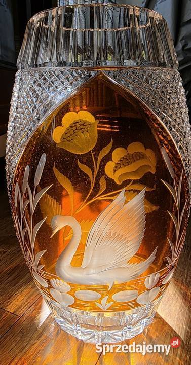 Kryształy PRL dwie sztuki Warszawa