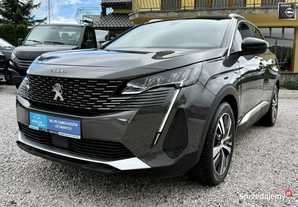 Peugeot 3008 AllurePluginBogata wersjaGwarancja nieuszkodzony Kamienna Góra