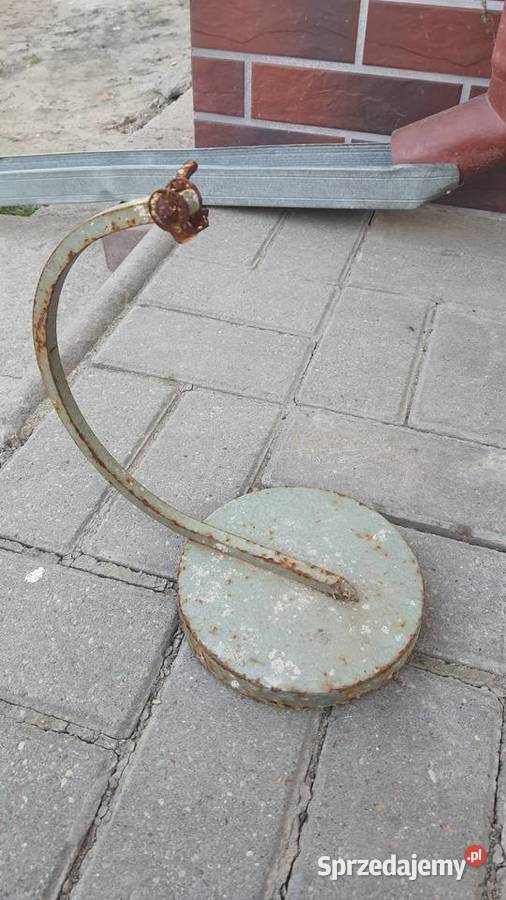 Stara podstawa lampki biurkowej metalowa Lublin