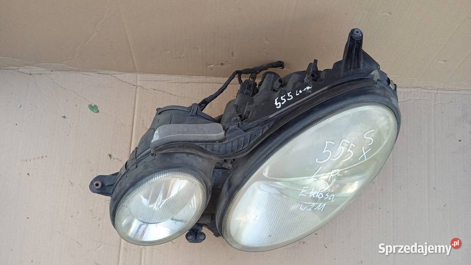 MERCEDESE W211 LAMPA PRZÓD LEWA BIXENON EU Zbierkowo