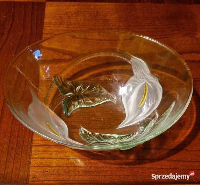 Oryginalna SALATERKAMISA szkłowypukły motyw lubelskie Lublin