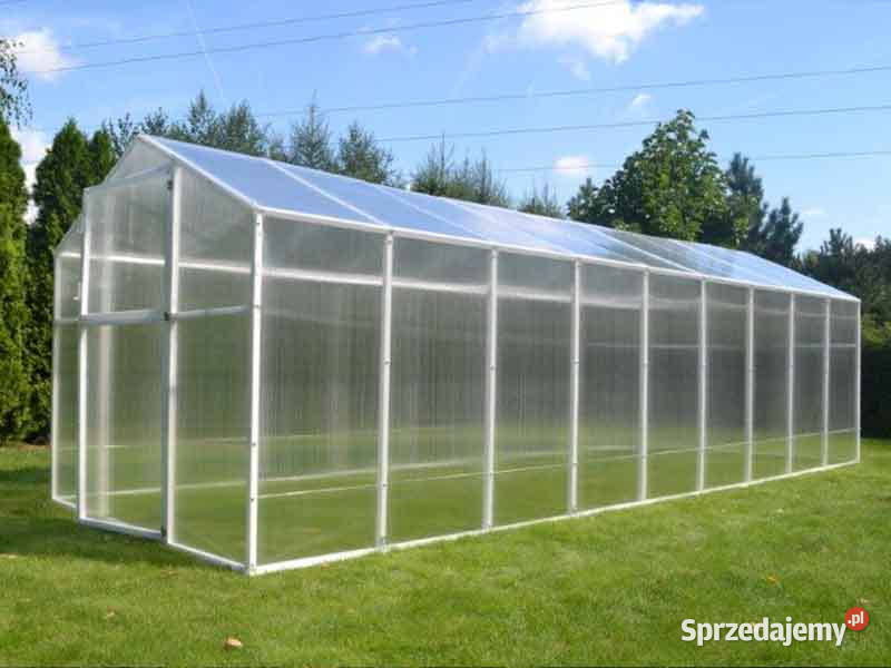 Szklarnia ogrodowa poliwęglan 85m2 211x405x191 śląskie