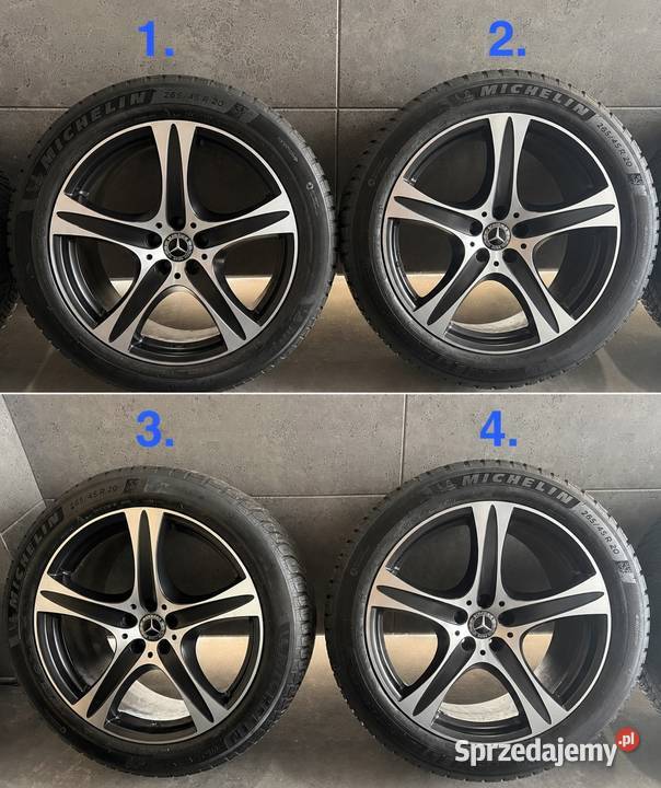 20 Mercedes GLC i GLC coupe felgi koła komplet z Lubasz sprzedam