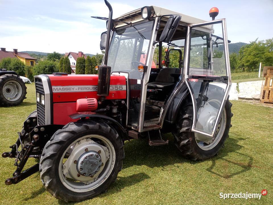 W oryginale MF Massey Ferguson 355 4x4 tuz Łukowica sprzedam