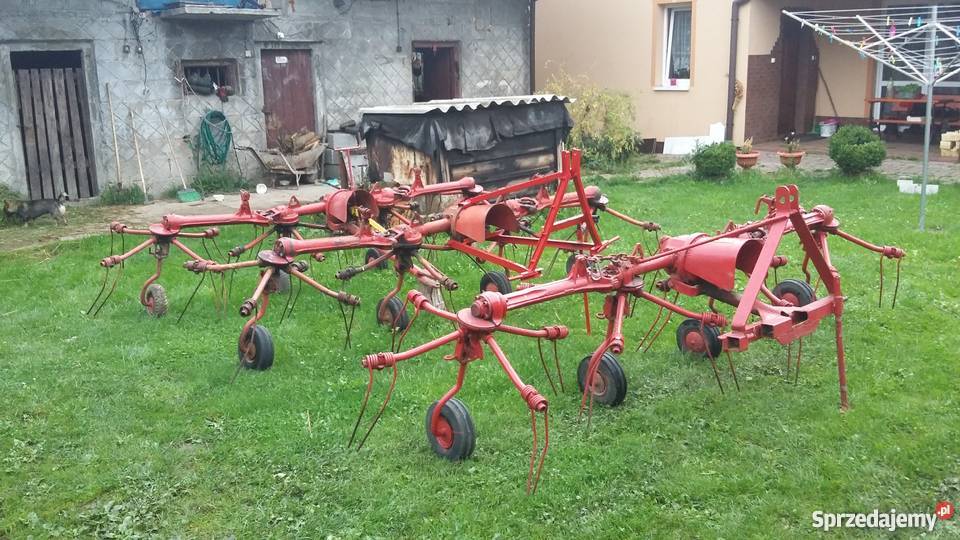 przetrząsarka karuzelowa pająk Fahr kh4 nieuszkodzony Huta Nowa sprzedam