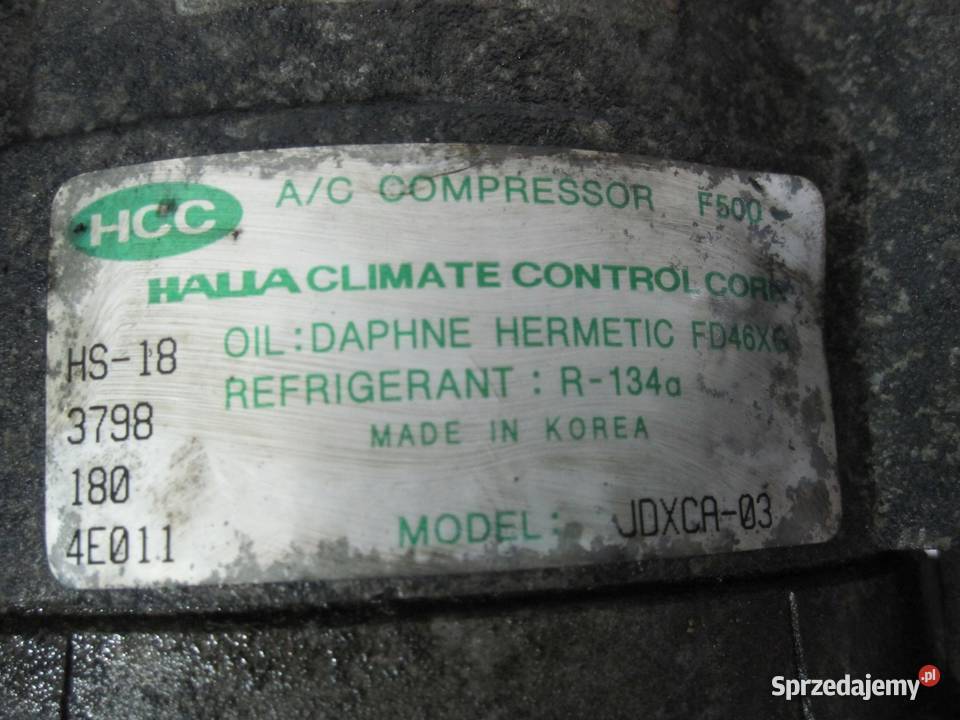 SORENTO SANTA FE 25 CRDI D4CB 140 04R sprężarka