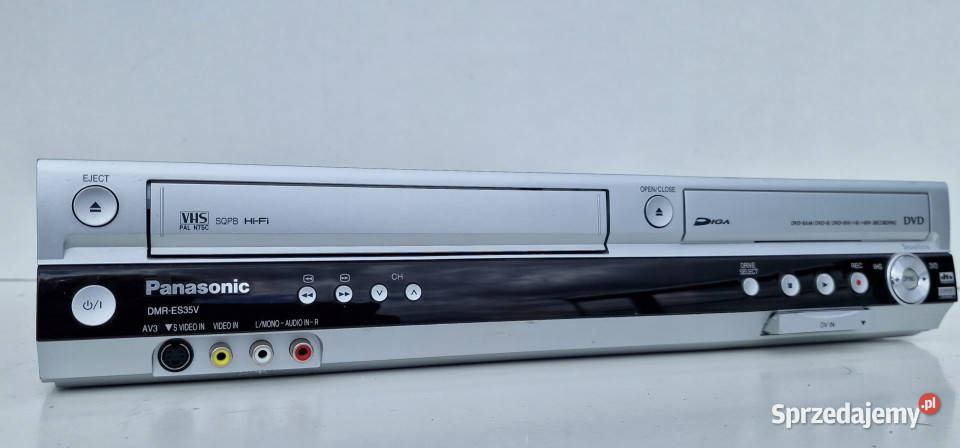 Panasonic DVD recorder nagrywarka DRM ES 35 V DVD i Blu-ray Międzychód