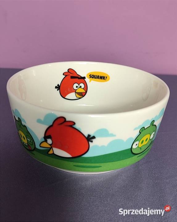 ANGRY BIRDS miska Arabia Finland sygnatura Jasień