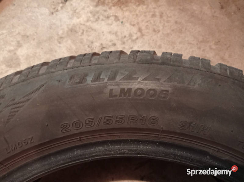 Opony zimowe Bridgestone 20555 R16 91H używane Kielce