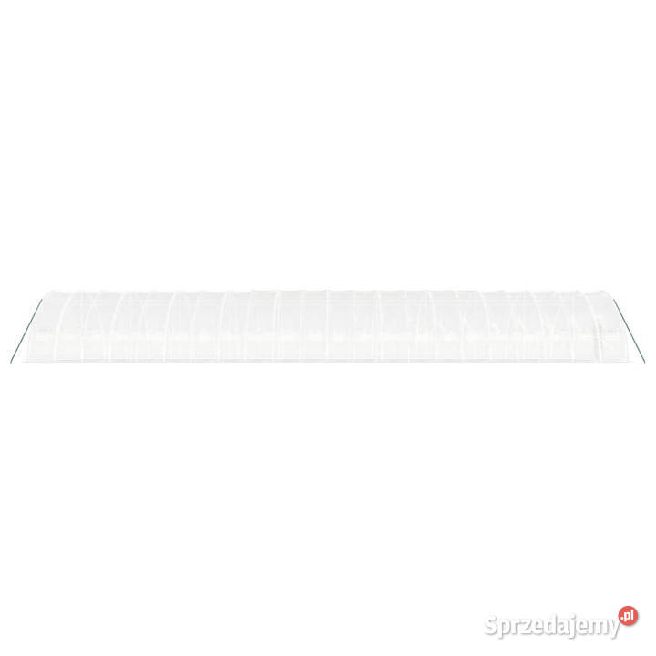 Szklarnia ze stalową ramą biała 132 m 22x6x285 m Warszawa