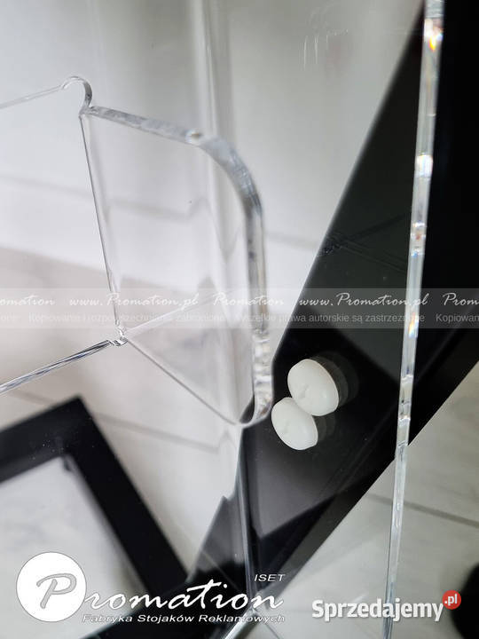 Stojak mobiny na kółkach na ulotki foldery Warszawa