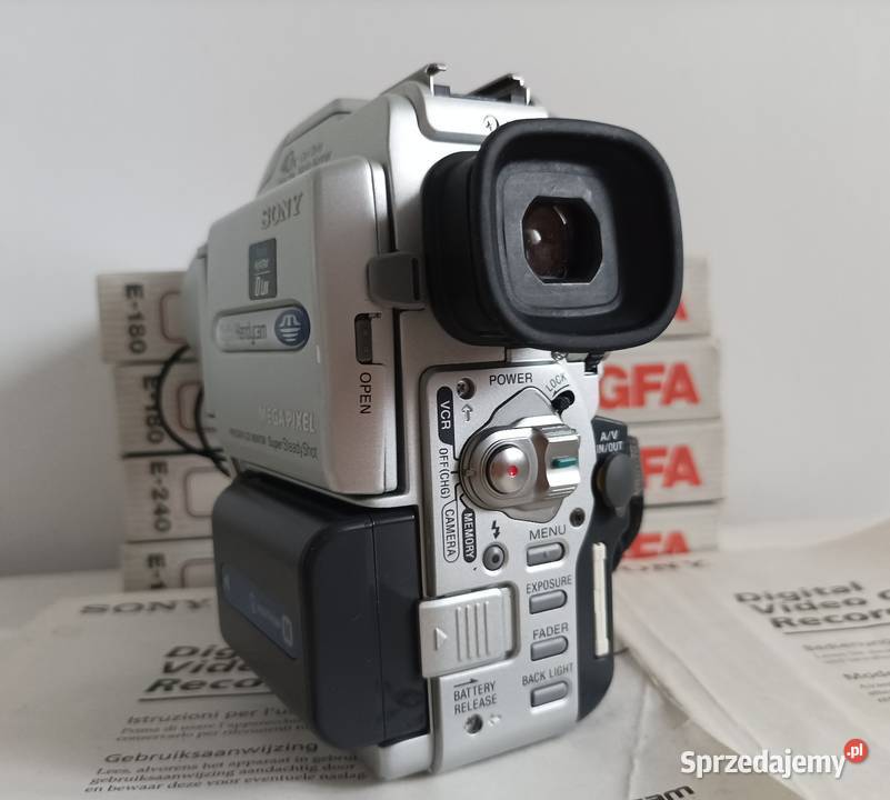 Sony DCRPC110E Carl Zeiss dolnośląskie Dzierżoniów sprzedam